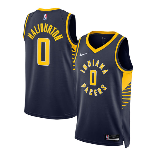 Tyrese Haliburton Indiana Pacers Nike Unisex Swingman Jersey - Association Edition - Navy