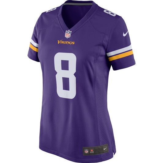 Women's Kirk Cousins Nike Vikings Classic Game Jersey - Purple