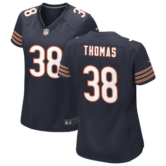 A.J. Thomas Chicago Bears Nike Women's Game Jersey - Navy