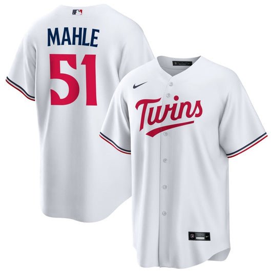 Tyler Mahle Minnesota Twins Nike Home Replica Jersey - White