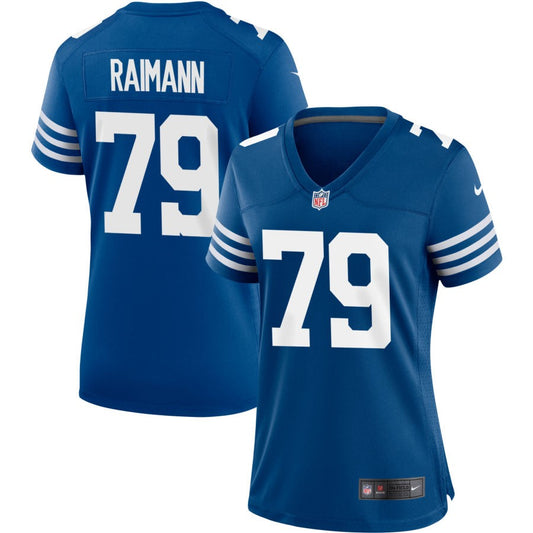 Bernhard Raimann Indianapolis Colts Nike Women's Alternate Jersey - Royal