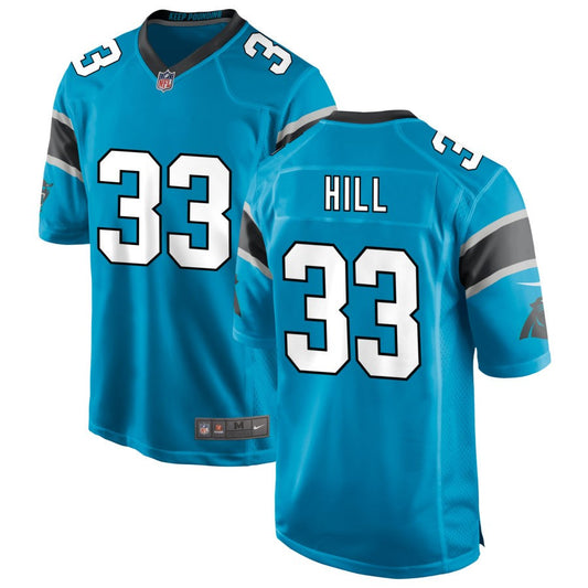 Troy Hill Carolina Panthers Nike Alternate Game Jersey - Blue