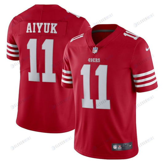 Brandon Aiyuk 11 San Francisco 49ers Vapor Limited Jersey - Scarlet