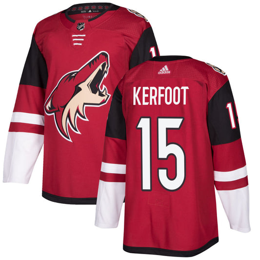 Alexander Kerfoot Arizona Coyotes adidas Authentic Jersey - Maroon