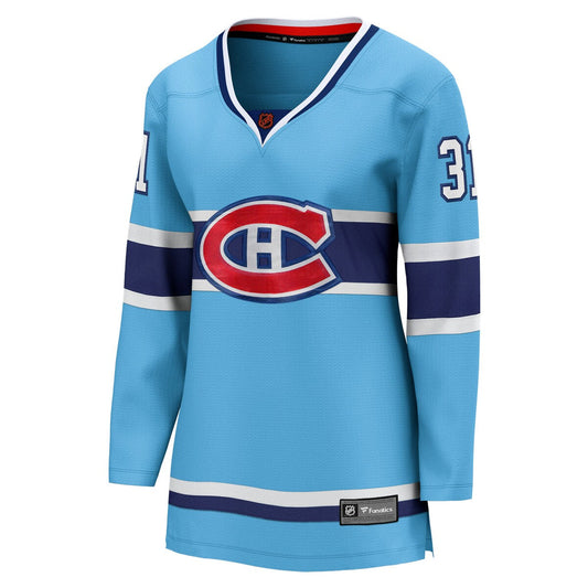 Women's Carey Price Fanatics Canadiens Special Edition 2.0 Breakaway Jersey - Blue