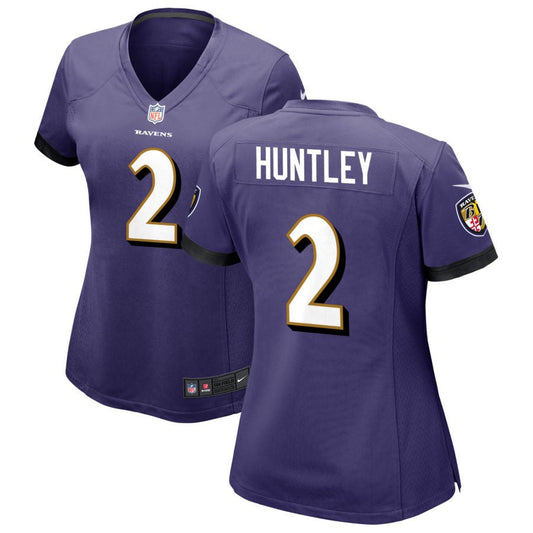 Tyler Huntley Baltimore Ravens Nike Women's Game Jersey - Purple