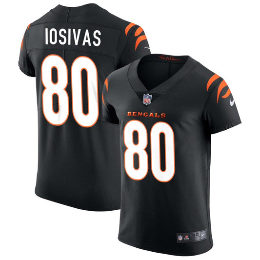 Andrei Iosivas Cincinnati Bengals Nike Vapor Elite Jersey - Black