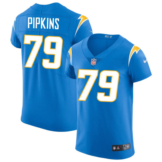 Trey Pipkins Los Angeles Chargers Nike Vapor Elite Jersey - Powder Blue