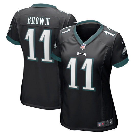 Women's Philadelphia Eagles A.J. Brown Player Game Jersey Black