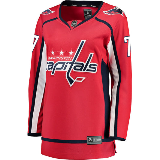 Women's TJ Oshie Fanatics Capitals Home Breakaway Jersey - Red