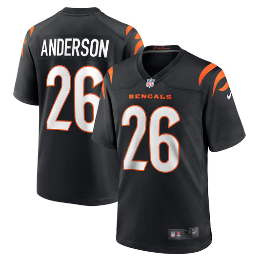 Tycen Anderson Cincinnati Bengals Nike Game Player Jersey - Black