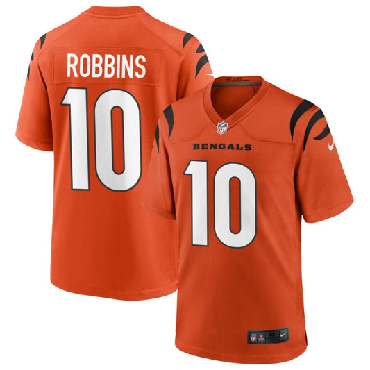 Brad Robbins Cincinnati Bengals Nike Youth Alternate Game Jersey - Orange