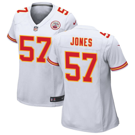 Truman Jones Kansas City Chiefs Nike Women's Game Jersey - White