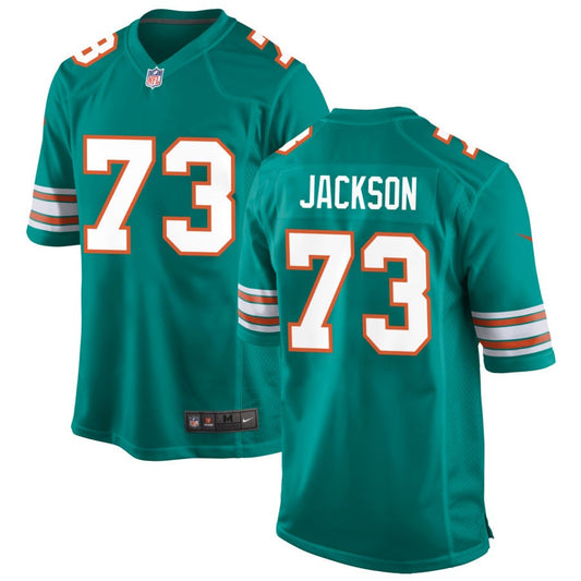 Austin Jackson Miami Dolphins Nike Alternate Game Jersey - Aqua