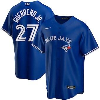 Youth Toronto Blue Jays Vladimir Guerrero Jr. Cool Base Replica Jersey Blue