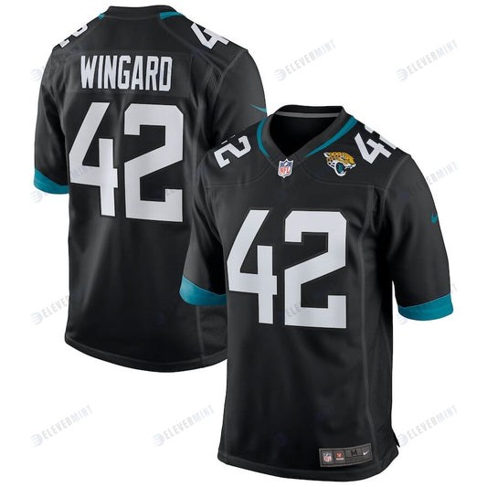 Andrew Wingard 42 Jacksonville Jaguars Men's Game Jersey - Black