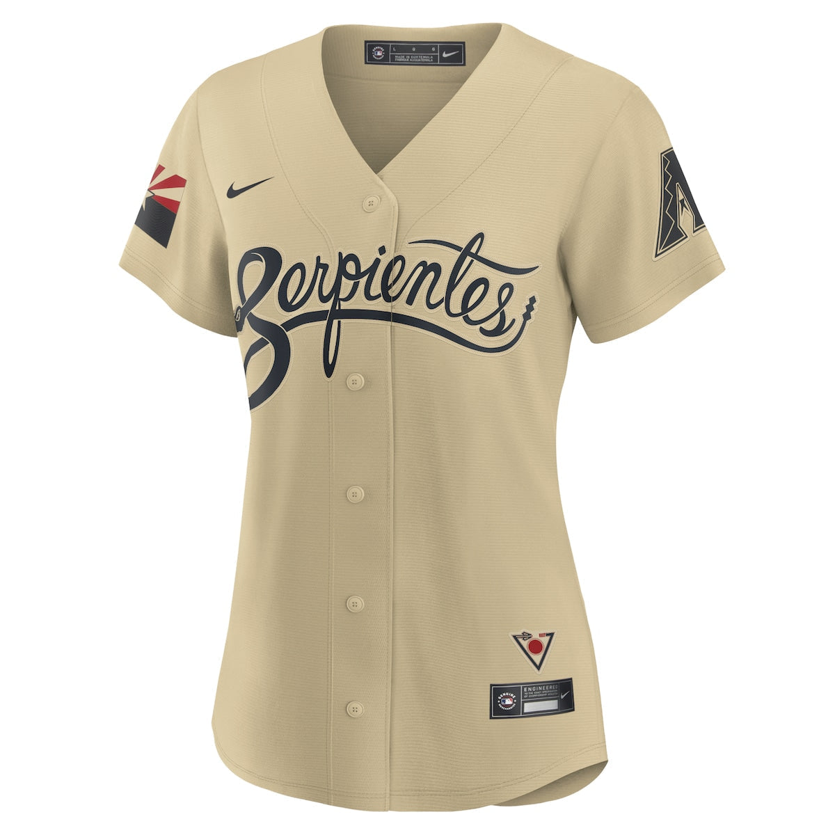 Women's  Nike Diamondbacks City Connect Replica Jersey - Gold