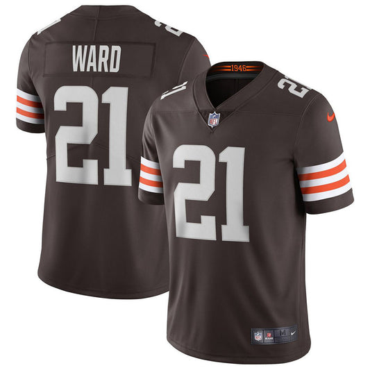 Youth Cleveland Browns Denzel Ward Vapor Jersey - Brown