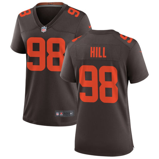 Trysten Hill Cleveland Browns Nike Women's Alternate Game Jersey - Brown