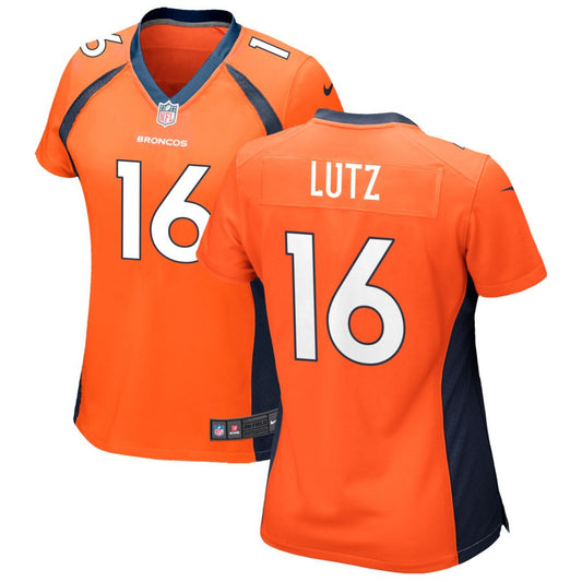 Wil Lutz Denver Broncos Nike Women's Game Jersey - Orange