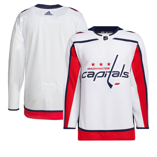 Washington Capitals adidas Away Primegreen Authentic Pro Jersey - White