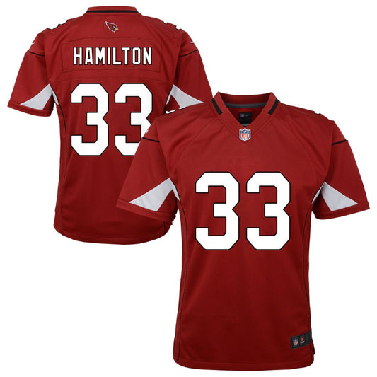 Antonio Hamilton Arizona Cardinals Nike Youth Team Game Jersey - Cardinal