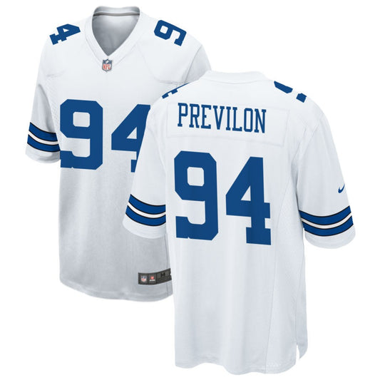 Willington Previlon Dallas Cowboys Nike Game Jersey - White