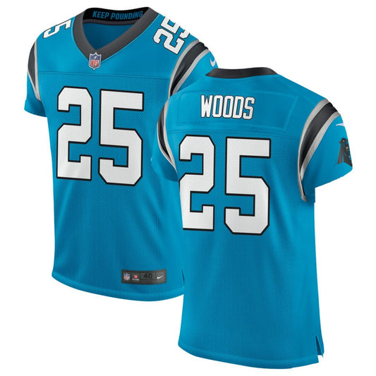 Xavier Woods Carolina Panthers Nike Classic Elite Jersey - Blue