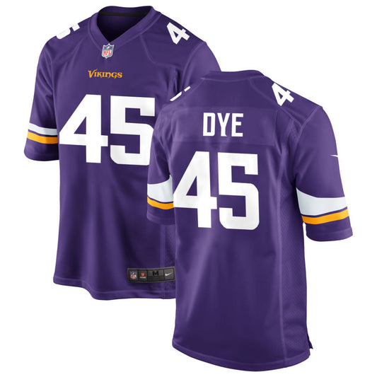 Troy Dye Minnesota Vikings Nike Vapor Untouchable Elite Jersey - Purple